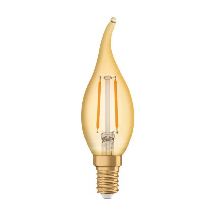 LED žiarovka retro filament E14/1,5W/230V 2400K - Osram