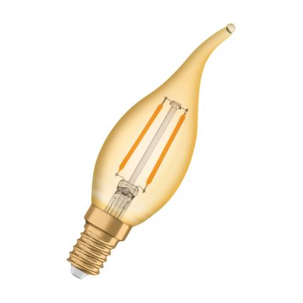 LED žiarovka retro filament E14/1,5W/230V 2400K - Osram