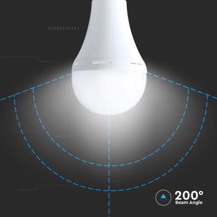 LED Žiarovka s núdzovým režimom A80 E27/12W/230V 4000K