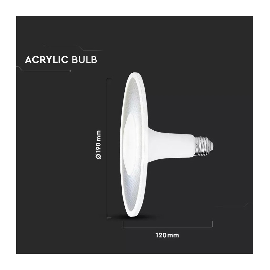 LED Žiarovka SAMSUNG CHIP UFO E27/11W/230V 3000K