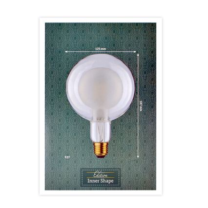 LED Žiarovka SHAPE G125 E27/4W/230V 2700K - Paulmann 28764