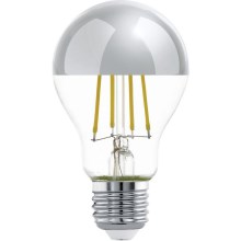 LED Žiarovka so zrkadlovým vrchlíkom A60 E27/7,3W/230V 2700K - Eglo 110029