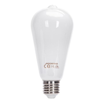 LED Žiarovka ST64 E27/10W/230V 320° 6500K - Aigostar
