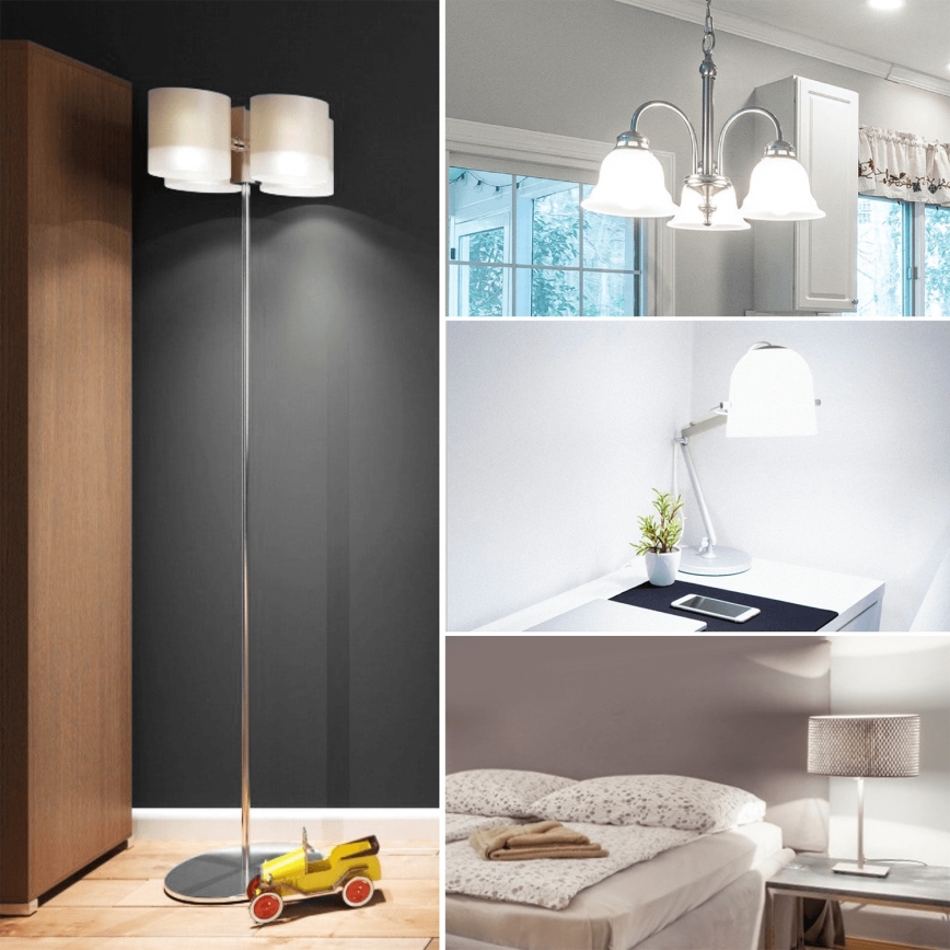 LED Žiarovka ST64 E27/10W/230V 6500K - Aigostar