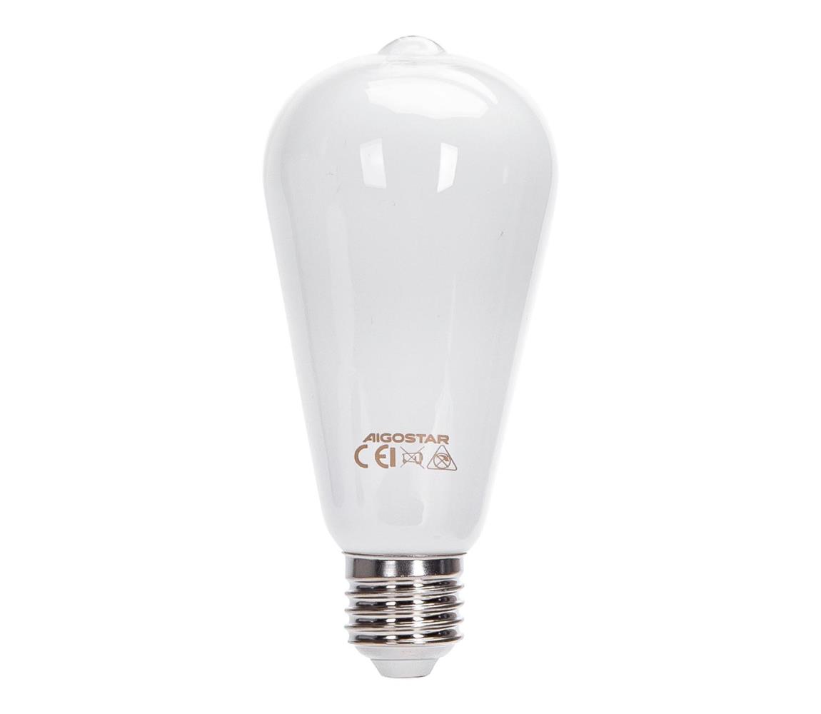 B.V. LED Žiarovka ST64 E27/8W/230V 2700K - B10101H55
