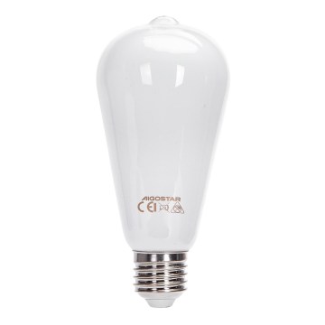 LED žiarovka ST64 E27/8W/230V 330° 6500K - Aigostar