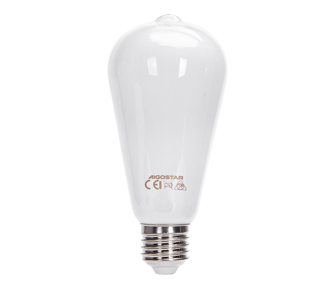 B.V. LED žiarovka ST64 E27/8W/230V 330° 6500K - B10101H56