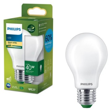 LED žiarovka ULTRAEFFICIENT Philips A60 E27/2,3W/230V 2700K