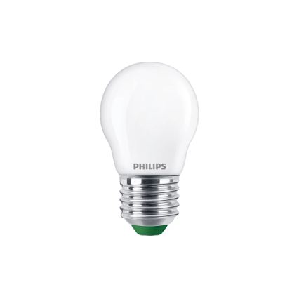 LED žiarovka ULTRAEFFICIENT Philips P45 E27/3,8W/230V 2700K