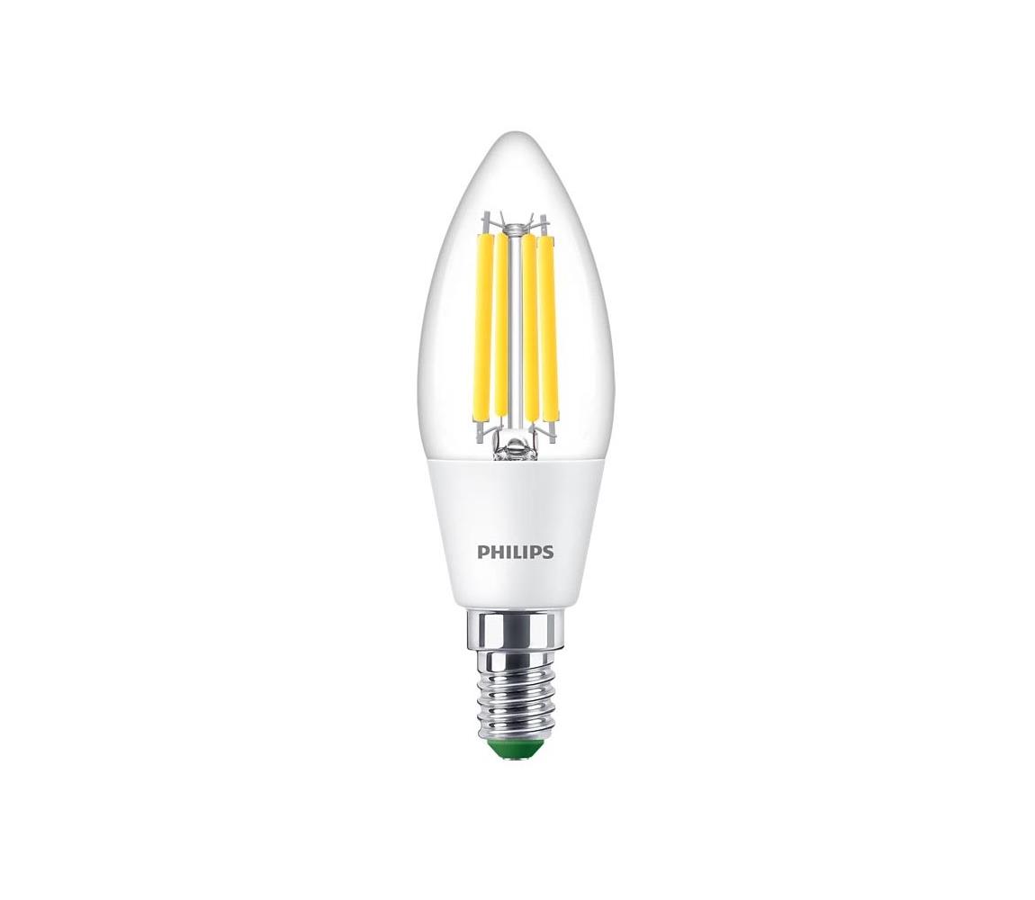 LED žiarovka ULTRAEFFICIENT VINTAGE Philips B35 E14/2,3W/230V 4000K 8720169188150