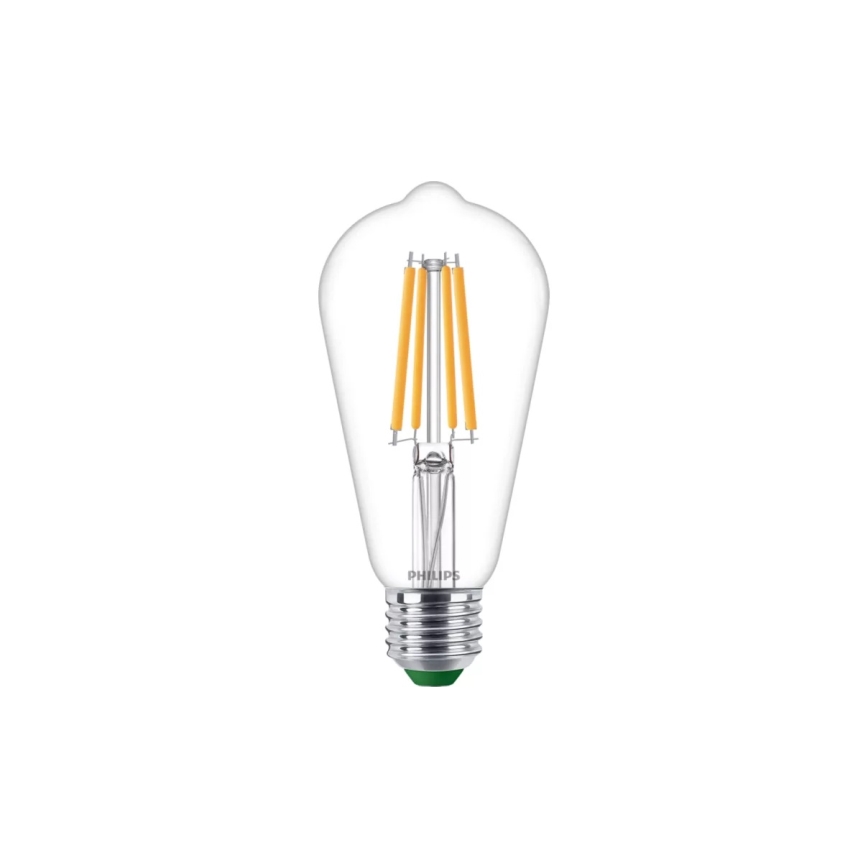 LED žiarovka ULTRAEFFICIENT VINTAGE Philips ST64 E27/4W/230V 2700K