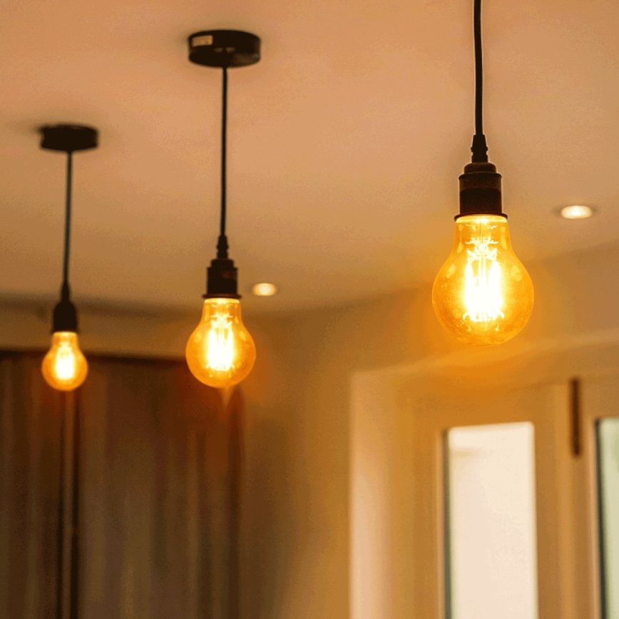 LED Žiarovka VINTAGE A60 E27/12W/230V 2200K - Aigostar