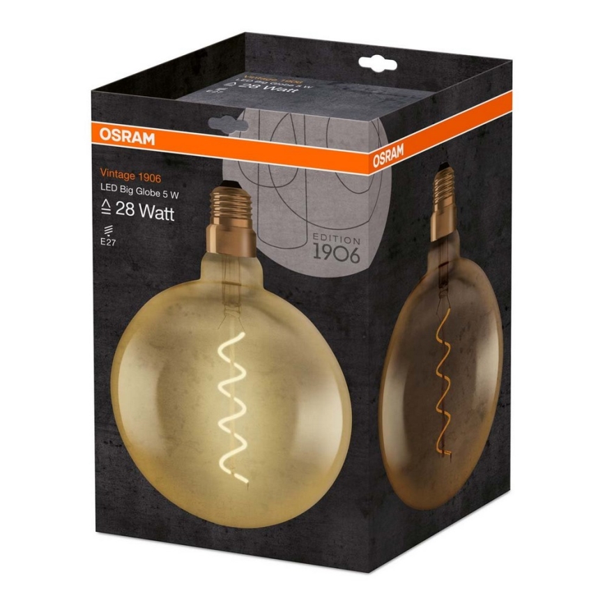 LED Žiarovka VINTAGE E27/5W/230V - Osram