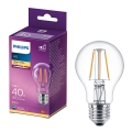 LED Žiarovka VINTAGE Philips A60 E27/4,3W/230V 2700K
