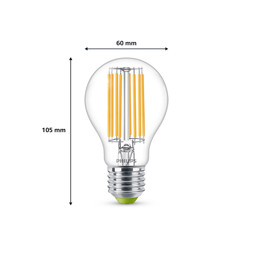 LED Žiarovka VINTAGE Philips A60 E27/4W/230V 3000K