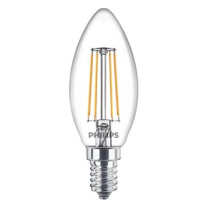 LED Žiarovka VINTAGE Philips B35 E14/4,3W/230V 2700K