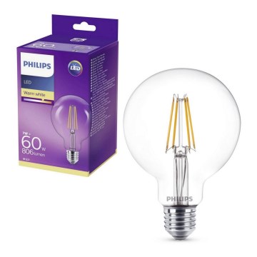 LED Žiarovka VINTAGE Philips E27/7W/230V 2700K