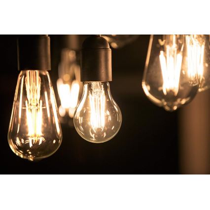 LED Žiarovka VINTAGE Philips ST64 E27/7W/230V 2700K