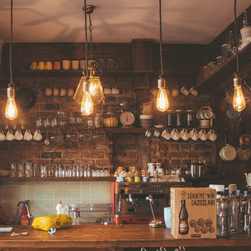 LED žiarovka VINTAGE ST64 E27/12W/230V 2200K - Aigostar