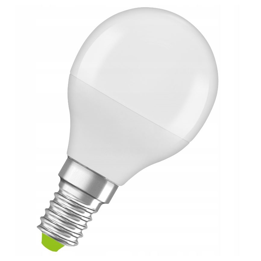 LED Žiarovka z recyklovaného plastu P45 E14/4,9W/230V 2700K - Ledvance