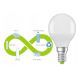 LED Žiarovka z recyklovaného plastu P45 E14/4,9W/230V 2700K - Ledvance