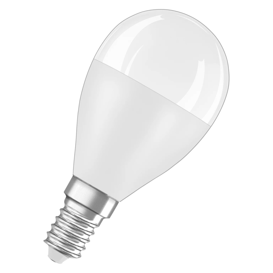 LED žiarovka z recyklovaného plastu P45 E14/7,5W/230V 2700K - Osram