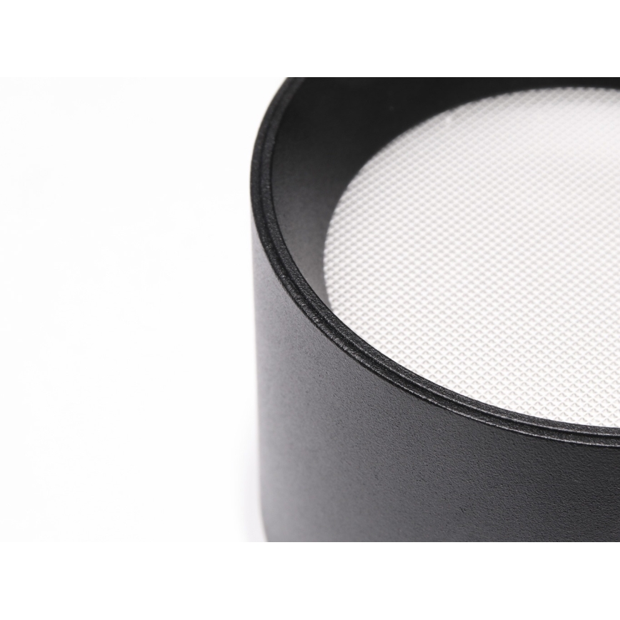 LED2 - LED Bodové svietidlo ZETA ON LED/8W/230V 3000/3500/4000K priemer 9 cm čierna