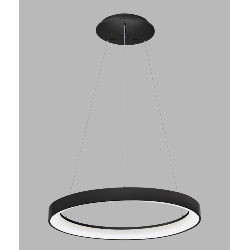 LED2 - LED Luster na lanku BELLA LED/48W/230V 3000K/4000K čierna