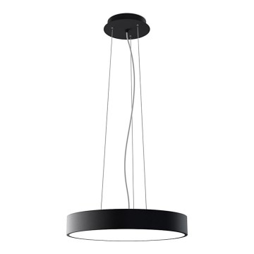 LED2 - LED luster na lanku MONO SLIM LED/30W/230V 2700/3000K/4000K pr. 40 cm čierna