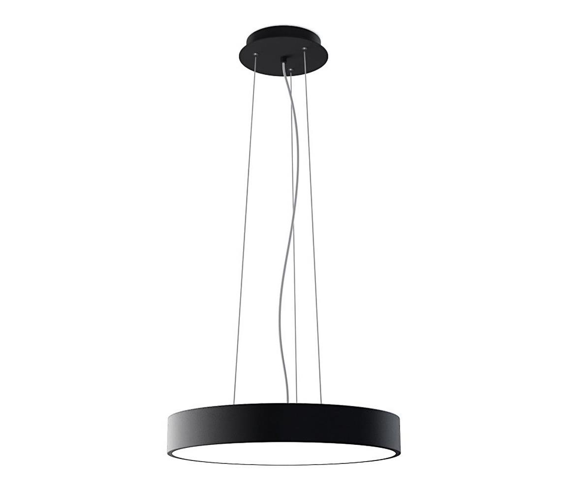 LED2 - LED luster na lanku MONO SLIM LED/30W/230V 3000K/4000K pr. 40 cm čierna LED2 3274253