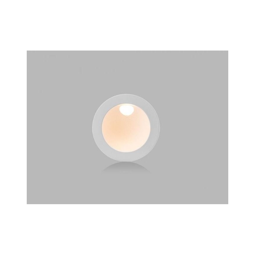 LED2 - LED Podhľadové svietidlo WALK LED/1W/230V + montážna krabica