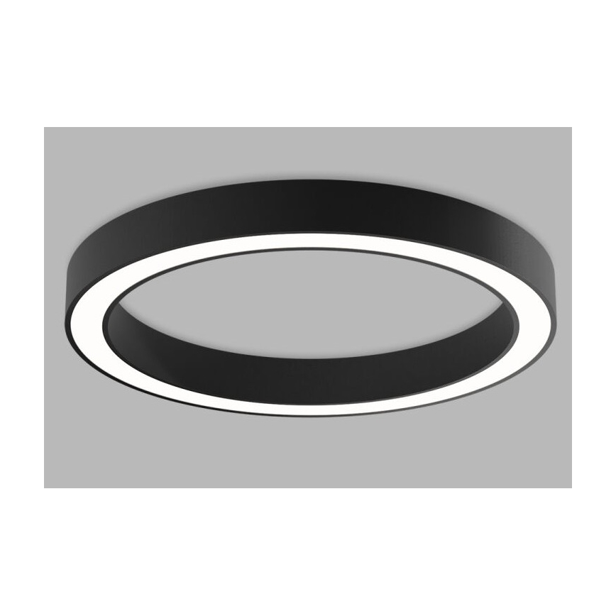LED2 - LED Stmievateľné stropné svietidlo SATURN LED/60W/230V 3000K/4000K čierna