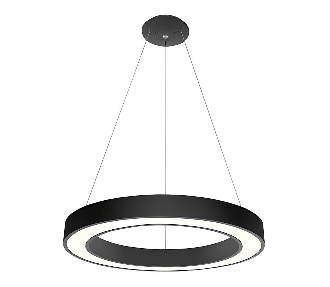 LED2 LED2 - LED Stmievateľný luster na lanku SATURN LED/50W/230V 3000K/4000K čierna