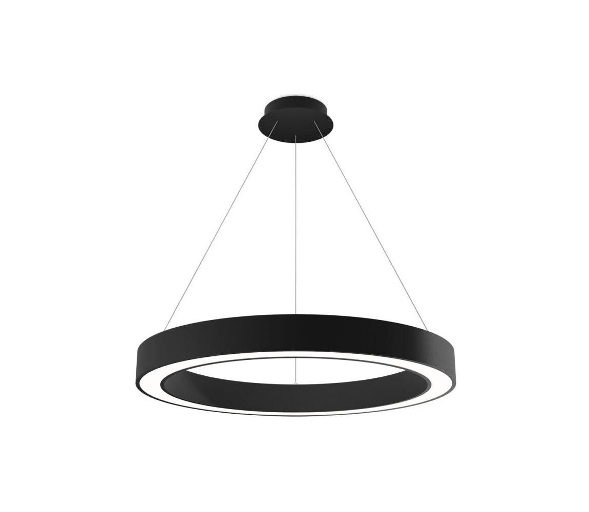 LED2 LED2 - LED Stmievateľný luster na lanku SATURN LED/60W/230V 3000K/4000K čierna