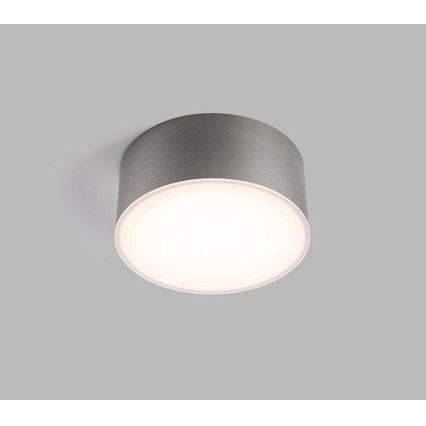 LED2 - LED Stropné svietidlo BUTTON LED/17W/230V strieborná