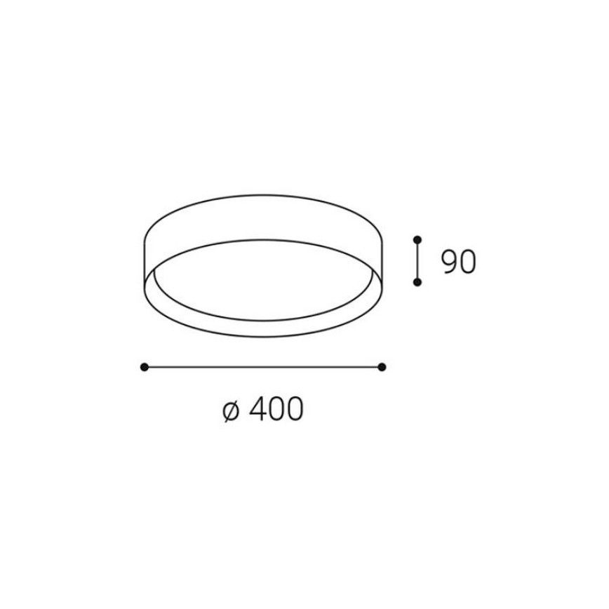 LED2 - LED Stropné svietidlo MILA LED/30W/230V 3000/4000K