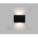 LED2 - LED Vonkajšie nástenné svietidlo BLADE 2xLED/12W/230V IP54