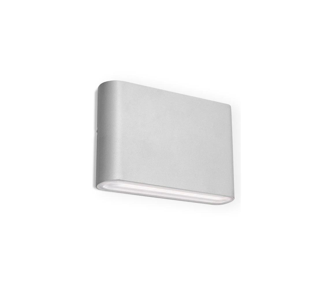 LED2 LED2 - LED Vonkajšie nástenné svietidlo FLAT 2xLED/3W/230V IP65 biela