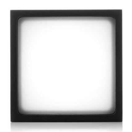 LED2 - LED Vonkajšie stropné svietidlo CUBE LED/12W/230V antracit IP54