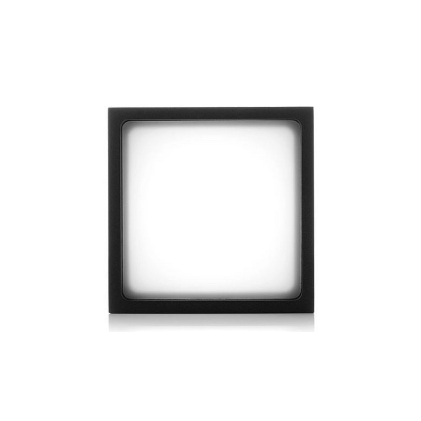 LED2 - LED Vonkajšie stropné svietidlo CUBE LED/12W/230V antracit IP54
