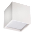 LED2 - LED Vonkajšie stropné svietidlo CUBE LED/12W/230V biela IP54