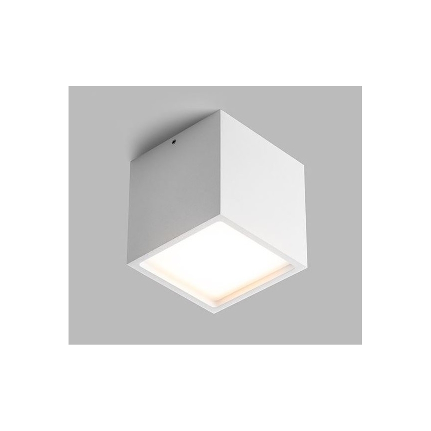 LED2 - LED Vonkajšie stropné svietidlo CUBE LED/12W/230V biela IP54