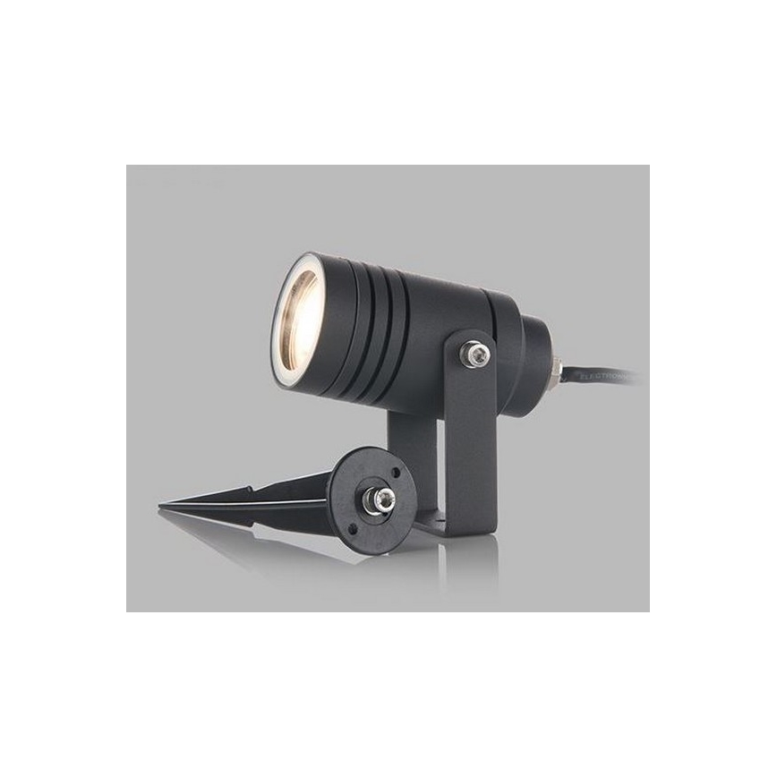 LED2 - Reflektor NAVY 1xGU10/42W/230V antracit IP54
