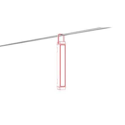 Ledlenser AF2R - stmievateľné nabíjateľné pracovné LED svietidlo IP54, 1000 lm, 50 h, 4810 mAh