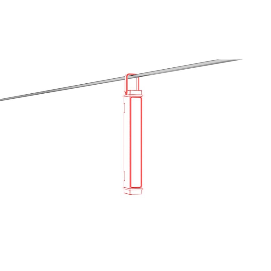 Ledlenser AF2R - stmievateľné nabíjateľné pracovné LED svietidlo IP54, 1000 lm, 50 h, 4810 mAh