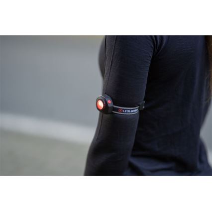 Ledlenser CU2R - LED signalizačné svietidlo LED/280 mAh čierne