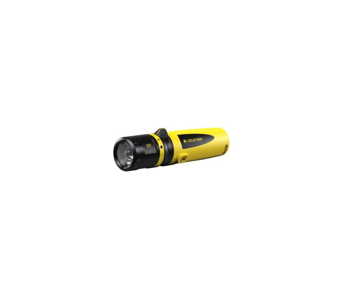 Ledlenser EX7 - stmievateľná LED baterka LED/3xAA IP68 200 lm žltá 500836