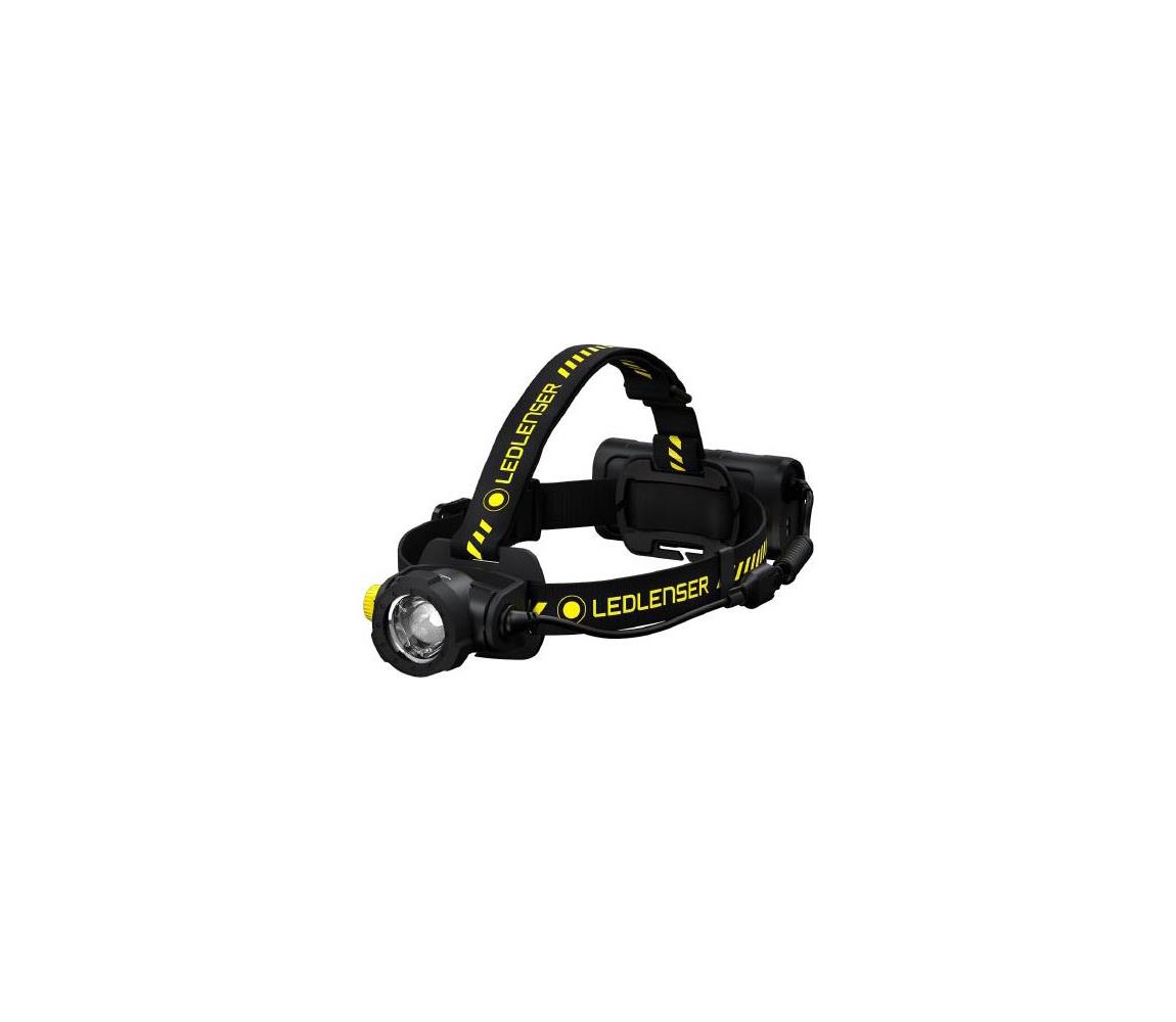 Ledlenser H15R WORK - LED stmievateľná dobíjateľná čelovka LED/4800 mAh IP67 2500 lm 70 h čierna 502196
