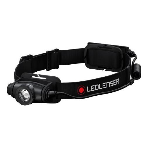 Ledlenser H5R CORE - stmievateľná nabíjateľná LED čelovka, 1800 mAh, IP67, 500 lm, 50 h, čierna