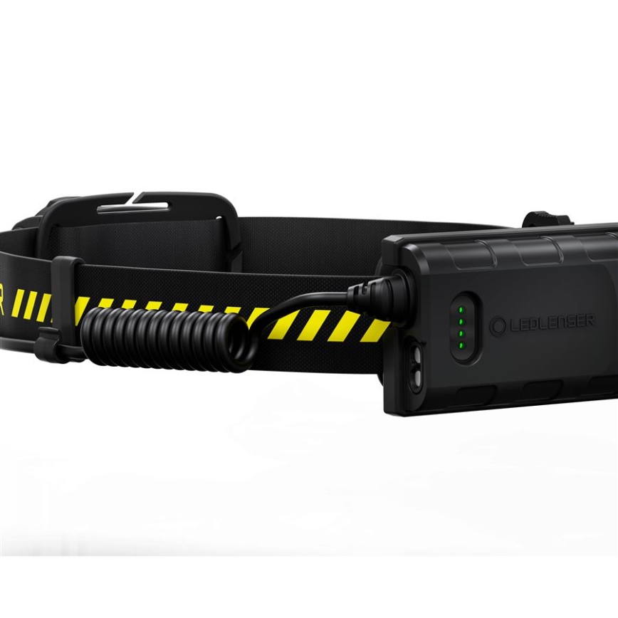 Ledlenser H5R WORK - stmievateľná nabíjateľná LED čelovka 1800 mAh, IP67, 500 lm, 45 h, čierna